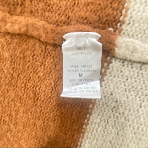 HYFVE HYFVE HYFVE size medium Sweater Long cardigan Multi Color block - Picture 4 of 6